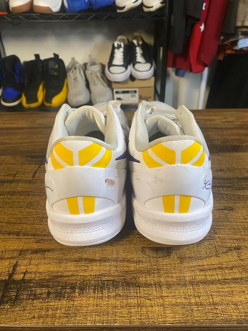 Nike Kobe 8 Protro Lakers Home Basketball Shoes